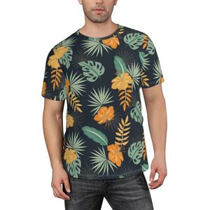 Bulk-T-Shirts großhandel-Herren T Shirts OEM Bulk Preis kostenlos Design Casual Beach Wear Hawaii bedruckt runde Nackenschirme T Shirts Männer Männer