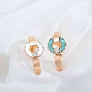 Jóias de luxo de alta qualidade ring ring anel de moda romana bvl joias populares mulheres anéis de casamento de ouro branco