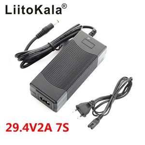 LiitoKala Genuine High Quality Lithium Battery Charger 12V 24V 36V 48V 18650 12.6V 29.4V Electric Bike Charger