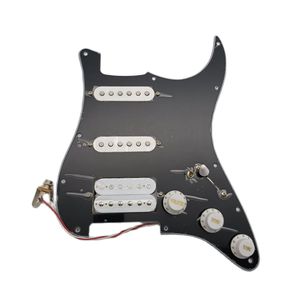 Rare Multifunction Switch SSH Pickguard White Humbucker Pickups Alnico 5 Pickups 1 Single Cut Toggle function