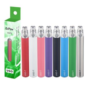 Starter kit sigaretta elettronica 650mah vaporizzatore a penna vaporizzatore UGO-T con caricatore USB