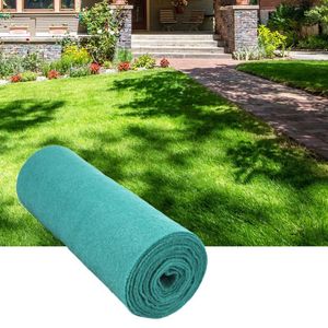 Decorative Flowers & Wreaths 1/3/10m Fixation Eco Blanket Non Woven Biodegradable Seed Mat Gardening Grass Carpet DIY Micro Landscape Home F