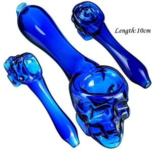 pipes High quality green straight spoon tube glass tube smoking tool mini cute pipe