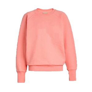 SS Designers Womens Sweatshirts jetkets أعلى جودة مع النساء جولة فضفاضة جولة رقبة العلامات التجارية الربيع الخريف والقطن الشتوي أبيض الوردي الحجم s-xxl