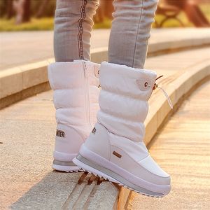 Winter Girls Boots Platform الأطفال مطاطية مضادة للانزلاق أحذية أحذية للفتاة لفتاة كبيرة أطفال دافئة شتاء أحذية بوتاس 220816