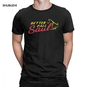 Better Call Saul T Shirt per uomo 100% cotone Novità Tshirt Goodman Drama Legal Tv Series Wholesale 220506