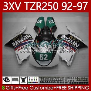 Fairi per Yamaha TZR 250 TZR250 R RR TZR-250 TZR250 R RR TZR-250 TZR250R 92 93 94 95 96 97 Body 117No.70 YPVS 3xv TZR250-R Green Black 1992 1993 1994 1995 1996 1997 TZR250RR 92-97 Bodywork