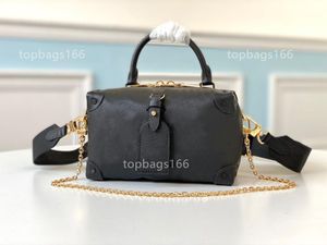 2022 Ny Counter samma stil mode kvinnor Malletier tote bag Petite Malle Souple väska märkesdesigner väskor läder axelväska clutch handväska M45571