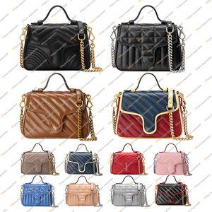 Ladies Fashion Casual Designe Luxury Handbag Crossbody Shoulder Bag Tote Messenger Bags Top Mirror Quality Cowhide 2 Storlek 498110 547260 583571 Purse Pouch