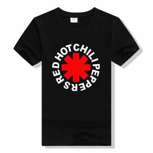 メンズTシャツカジュアルショートスリーブRHCP TシャツファッションメンズロゴTシャツTEESTシャツフルスリーブユニセックスバンドTシャツ人の男性