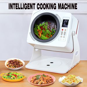 Macchina per friggere Carrielin Mensa commerciale completamente automatica Grande robot intelligente Riso a tamburo Multifunzionale Padella da cucina 6L