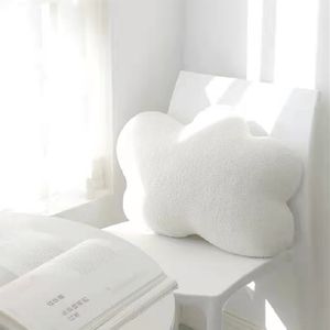 Wholesale cloud shaped resale online - 50CM Super Soft Cloud Plush Toy Stuffed Cloud Shaped Cushion White Clouds Room Chair Sofa Decor Pillow Seat Cushions Gift LA436