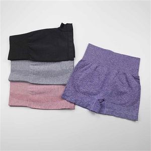 Pantaloncini da allenamento a vita alta Vital Seamless Fitness Yoga Short Scrunch Butt Pantaloncini da yoga Sport Donna Leggings da palestra 220725