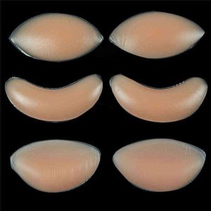 5PC donne sexy reggiseno in silicone gel inserti invisibili per abito bikini costume da bagno seno pastiglie reggiseno push up inserto rinforzatore seno inserti Y220725