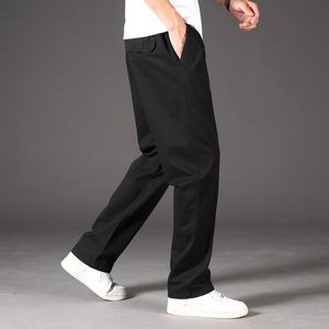 Mäns byxor 5xl 6xl Herrarna stora storlek Casual Spring Autumn Overalls Jogging Work Summer Thin Cotton Pantsmen's