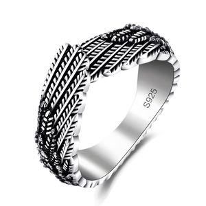 Neuer Engelsflügel-Ring für Männer und Frauen, modischer Retro-Trend-Ring, leichter Luxus, Minderheiten-Design, einfacher Ring