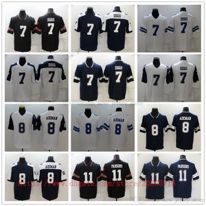 Movie College Football Wear Jerseys Stitched 7 TrevonDiggs 11 MicahParsons 8 TroyAikman Breathable Sport High Quality Man