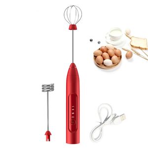 USB Milk Frother Electric Blender Mixer Handheld Foame Maker 3-Speeds Egg Beater Mini Stirrer For Coffee Electrics Egg Whisk