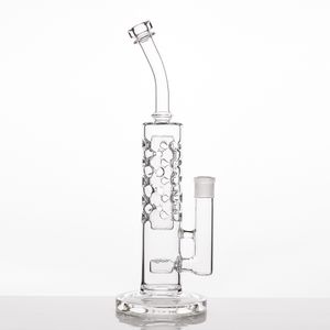 recycler gravity bongs water pipes Hookahs tornado bong ash catcher High-quality perforated thickened hookah oil drill air bubble holder 13.8 in. Full Height 18.8 ports