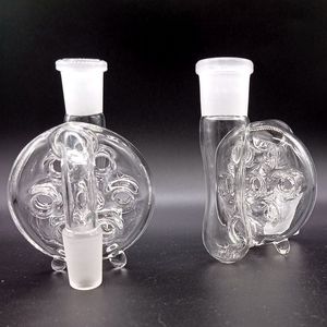 Clear Thick Glass Ash Catcher Swiss Perc Accessories 14mm 18mm For Oil Dab Rigs Smoking Bong Pipes