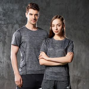 Polo da uomo T-shirt comoda con logo stampato personalizzato unisex Camicie sportive all'estero bianche e asciutte Uomo