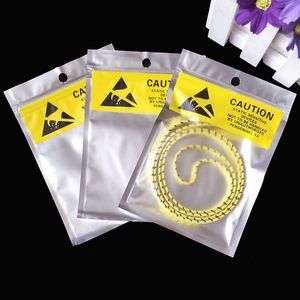 Self Sealing Anti-Static Shielding Plastic Bag Electronic Batteries Anti Static Storage Bags ESD Wholesale LX4856