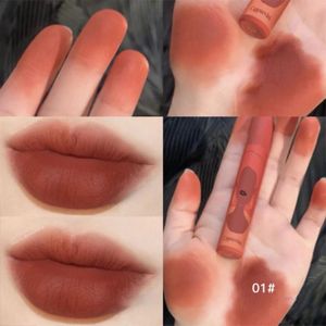 Lip Gloss Chestnut Velvet Matte Liquid Lipstick Waterproof Long Lasting Women Red Tint Beauty Cosmetics TSLM2Lip