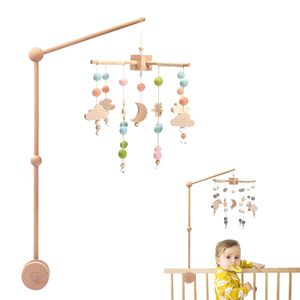 Baby Rattles Crib Mobiles Toy Holder Rotating Mobile Bed Bell Musical Box Projection 012 Months born Infant Baby Toy Gifts 220531