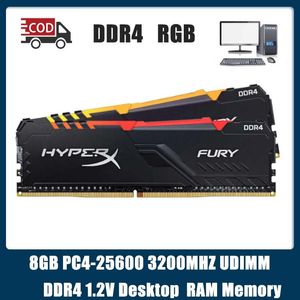 RAMS 16GB 32GB 3200MHz Bellek Dimm DDR4 RAM Fury RGB Bilgisayar Oyunu Memoryrams Ramsrams