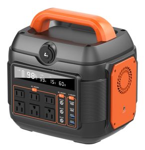 Batteria di alimentazione portatile da 600 W 220 V 110 V AC DC USB Uscite Generatore di energia solare in standby per applicazioni domestiche da campeggio