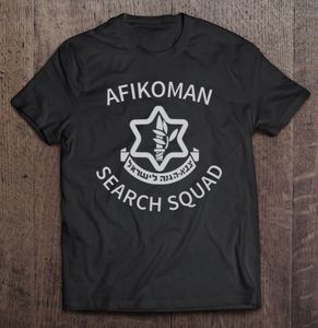 Passover Afikoman Search Squad Tee Idf Israel Tzahal Camiseta Camisetas Impressão Personalizada Próprio Design Meninos Camisa Personalizada Esporte 220609