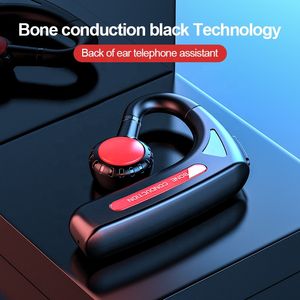 618 TWS Single Wireless Hearing Aid Earphone Handsfree Bone Conduction Headphone Gaming Headset