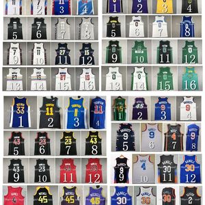 NA85 Jimmy Butler Jersey Basketbol Damian Lillard Jokic Fred Vanvleet City Herro Anthony Edwards Domantas Sabonis James Jayson 0 Tatum Zion 1