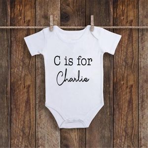 Women's Two Piece Pants Custom Baby Onesie Bodysuit Soft Cotton Creeper Personalized Boys Girls Infant Romper Jumpsuit Outfit