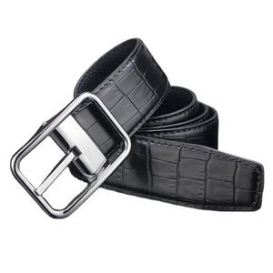Cinture Moda Fibbia ad ago Cintura maschile Designer Vera pelle da uomo Cinturino di alta qualità per jeans Pantaloni casual CintureCinture