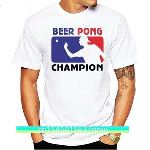 T Shirt Beer Pong Legend Bier Trinkspiel Bere Gioco Maglietta da uomo Moda Stampata Maglietta da uomo in puro cotone Cosplay 220702