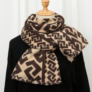 Print Cashmere Scarf Women Luxury Thick Warm Casual Winter Scarves For Ladies Hijabs Pashmina Shawls Wraps Echarpe