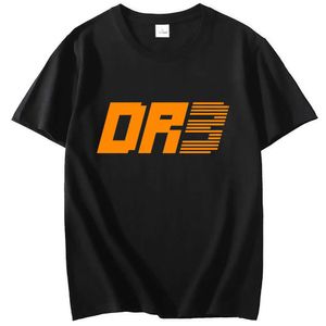 Formuła 1 Koszulka dla mężczyzn dla Daniela Ricciardo Streetwear Funny F1 McLaren Team Racing koszule 100% bawełniane koszulki T-shirt Tree Estetyczny