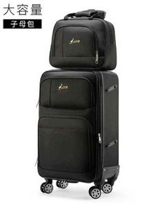 Borse ad alta capacità di qualità eccellente e bagaglio a rotelle formato pollici Spinner marca viaggio durevole valigia J220708 J220708