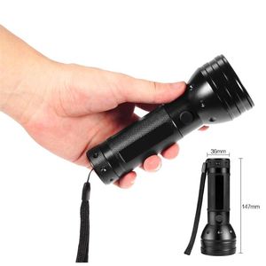 Torcia UV Black LightTorches UVLights 51 LED Corrispondenza con Eliminatore di odori per animali domestici Rivelatore di urina per animali domestici a luce nera ultravioletta Disponibile