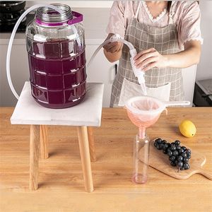 Home siphon hose wine beer making tool brewing food grade materials selling Hand Hop Knead Siphon Filter 220622