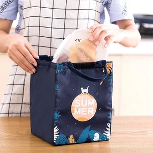 Cartoon Cooler Lunch For Picnic Kids Women Bag Travel Thermal Breakfast Organizer Insulated Waterproof Storage For Box BBE14020