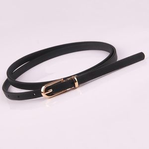 Cintos da cintura pino fivela de fivela adjacável Acessórios para fixação de roupas leves Decorativa leve todas as mulheres Belt PU Couro Casual TieBelts