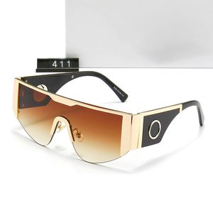 2023 Clássico Retro Designer Óculos De Sol Moda Tendência 411 Óculos De Sol Antirreflexo Uv400 Óculos Casuais Para Mulheres