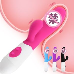 Seks Oyuncak Masajı Yetişkin Masaj Tavşan Vibratör Kadınlar için G Spot Dildo Çift Titreşim Silikon Su Geçirmez Kadın Vajina Klitoris Stimülatör Oyuncaklar