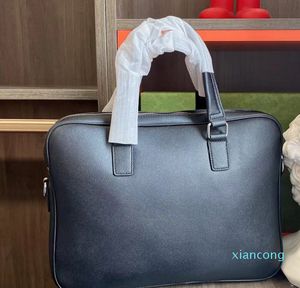 designer borsa uomo valigetta borse per laptop pacchetto business borsa in pelle tinta unita borse a tracolla ad alta capacità