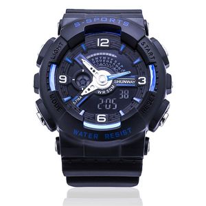 Нарученные часы Men Sport Watch Twarplone Style Digital Watches для тревоги хроно