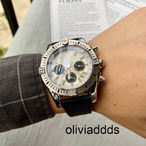 Классические Unisex Watch Quartz Movement Watch 40 мм модные бизнес -часы Montre de Luxe 5G5P