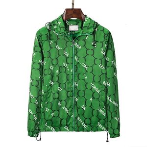 Men streetwear High Street Print Kurtki z kapturem z kapturem duże swobodne bluzy moda vintage płaszcza jesień męskie kurtki m-3xl
