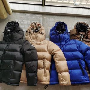 Men's Down Jacket Autumn and Winter Hooded Jacket Sleeves Removable Zipper Cardigan Warm Vest Jackets